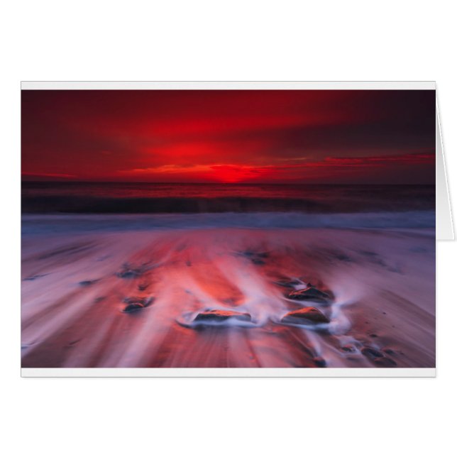 Dawn Over The Stormy Sea (Front Horizontal)