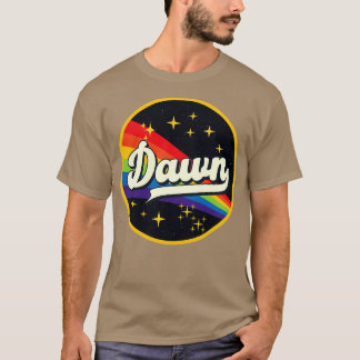 Dawn Rainbow In Space Vintage Style T-Shirt
