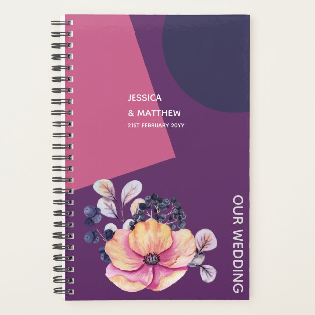 Dawn Till Dusk Wedding Planner Custom Cover (Front)