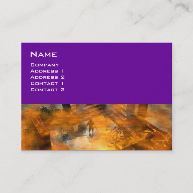 DAWNING DARK BUSINESS CARD (Front)