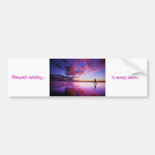Dawn's artistry by tdgallery bumper sticker