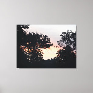 Dawn's Early Light on a Canvas Print