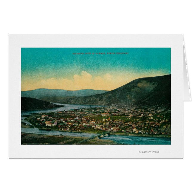 Dawson, Alaska Yukon Territory Town View (Front Horizontal)