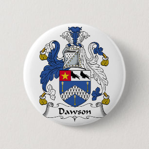 Dawson Family Crest 6 Cm Round Badge