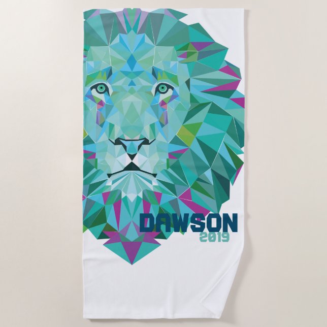 Dawson Geo Towel Turq 2019 (Front)