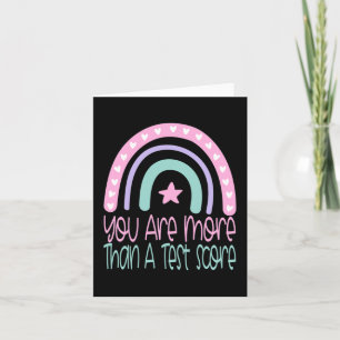 Day 2021 More Than A Test Score Exam Teacher  Card