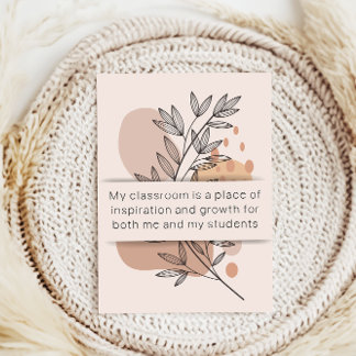 Day 3 Teacher Affirmation Daily Mental Health Card
