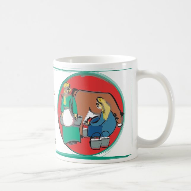 Day 8 - 12 Days of Christmas Coffee Mug (Right)