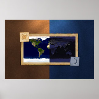 Day and Night Poster