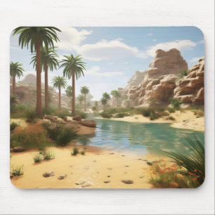 Day at Oasis Mouse Pad