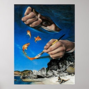 Day at the Beach Poster