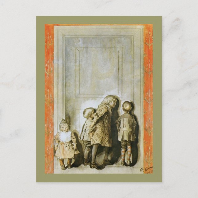 Day Before Christmas Eve Holiday Postcard (Front)