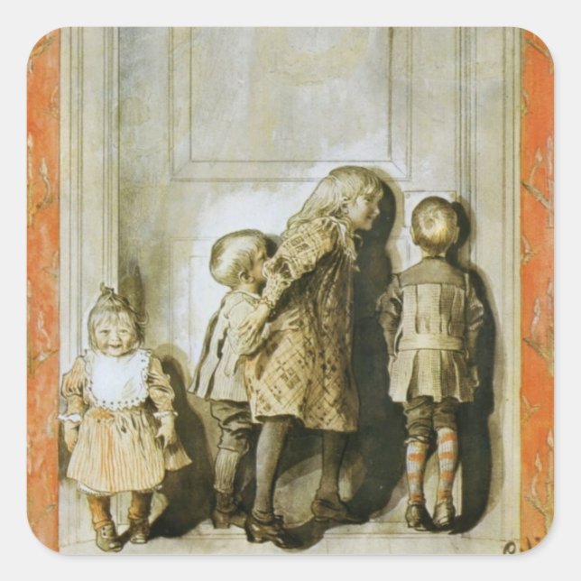 Day Before Christmas Eve Square Sticker (Front)