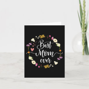 Day Best Mum Ever Gifts From Daughter Son Mum Kids Card