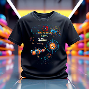 Day Boy Cool Nerf Wars Party Top Gun 5th Birthday