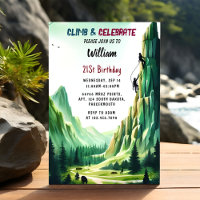 Day Boy Tree Fun Cliff Rock Climbing 21st Birthday
