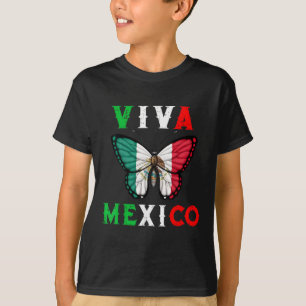 Day Butterfly Mexico Women Girls Kids T-Shirt