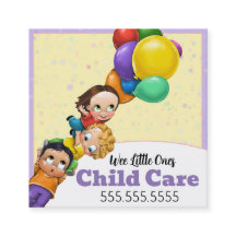 Day Care Child Care Babysitting Square Promo