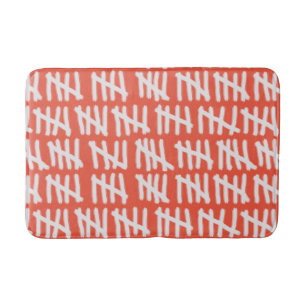 Day Count Design on Any Colour Bath Mat