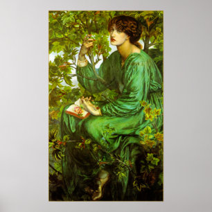 Day Dream Poster by Dante Gabriel Rossetti