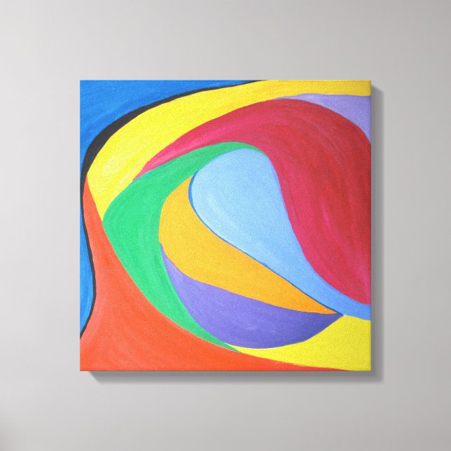 Day dreaming, wall art abstract (Front)