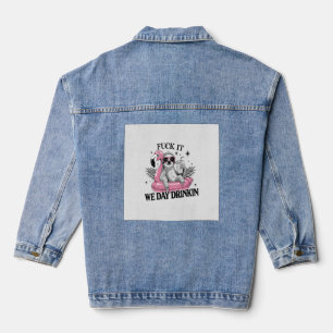 Day drinkin Sloth Denim Jacket