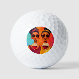 Day Drinking Golf Balls by KAB