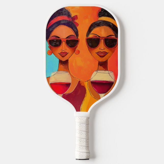 Day Drinking Pickle Ball Rackets by KAB Pickleball Paddle (Front)