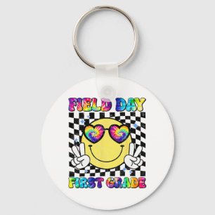 Day First Grade Student Teacher Last Day Of School Key Ring