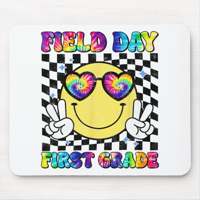 Day First Grade Student Teacher Last Day Of School Mouse Pad (Front)