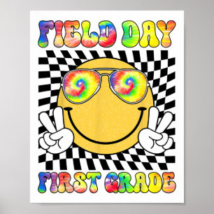 Day First Grade Student Teacher Last Day Of School Poster
