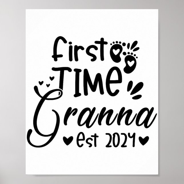 Day First Time Granna Est 2024  Poster (Front)