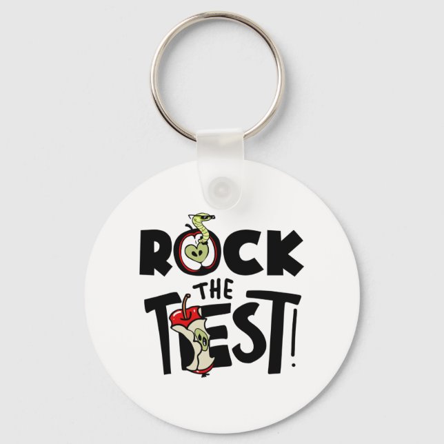 Day For Students Do Your Best Test Tee Shirt  Key Ring (Front)