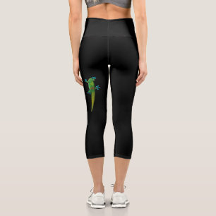 Day Gecko Capri Leggings