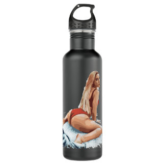 Day Gift Mens Funny Abella Danger Poster Mia Khali 710 Ml Water Bottle