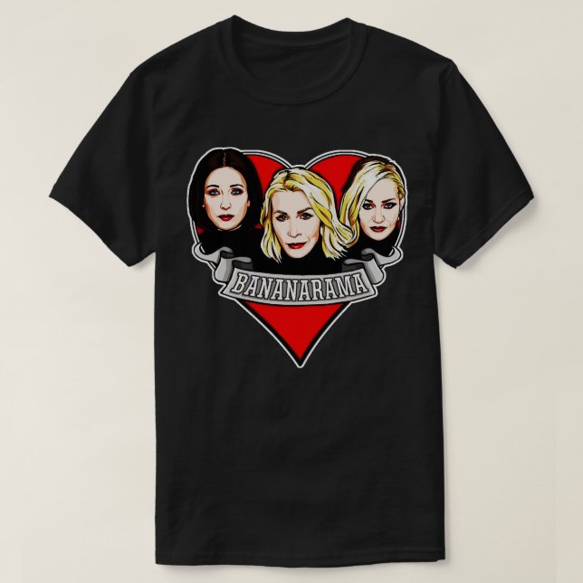 Day Gifts New 03 Bananarama Wallpaper Genres Dance T-Shirt (Design Front)