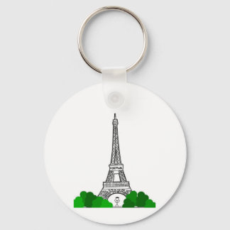 Day In Paris Key Ring
