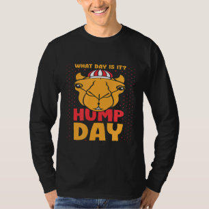 Day Is It Hump Day Camel Retro Hump Day T-Shirt