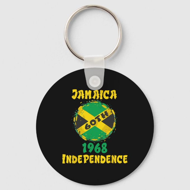 Day Jamaica 2023 61th  Key Ring (Front)