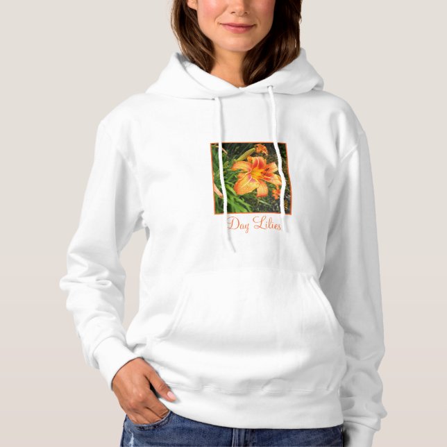 Day Lily Women's Hoodie (Front)