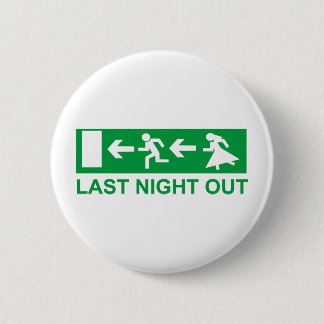 day night 6 cm round badge