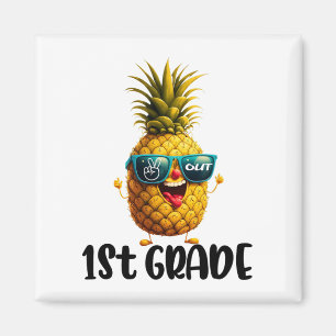Day Of 1st Grade Peace Out 1st Grade Funny Graduat Magnet