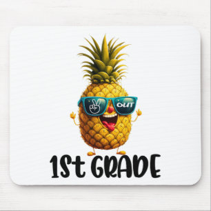Day Of 1st Grade Peace Out 1st Grade Funny Graduat Mouse Pad
