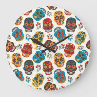Day of Dead, seamless pattern.