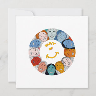 Day of Happiness  Holiday Card