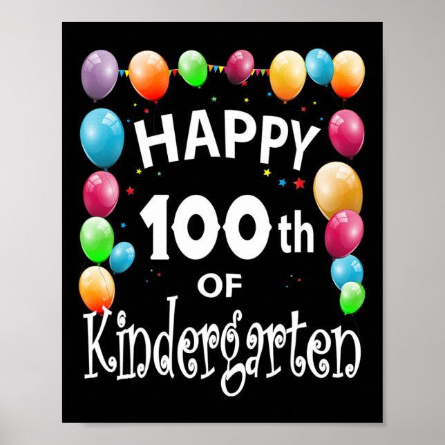 Day Of Kindergarten School  Poster (Front)