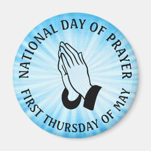 Day of Prayer Religious Holiday Magnet