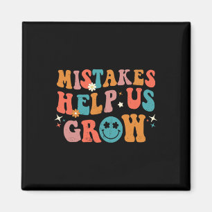 Day Of School Back To School Mistakes Help Us Grow Magnet