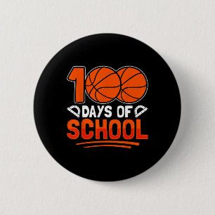 Day Of School Boys Girls Kids 100 Days Of School 3 6 Cm Round Badge