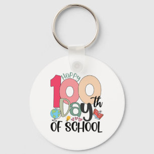 Day Of School Celebration Student  Key Ring